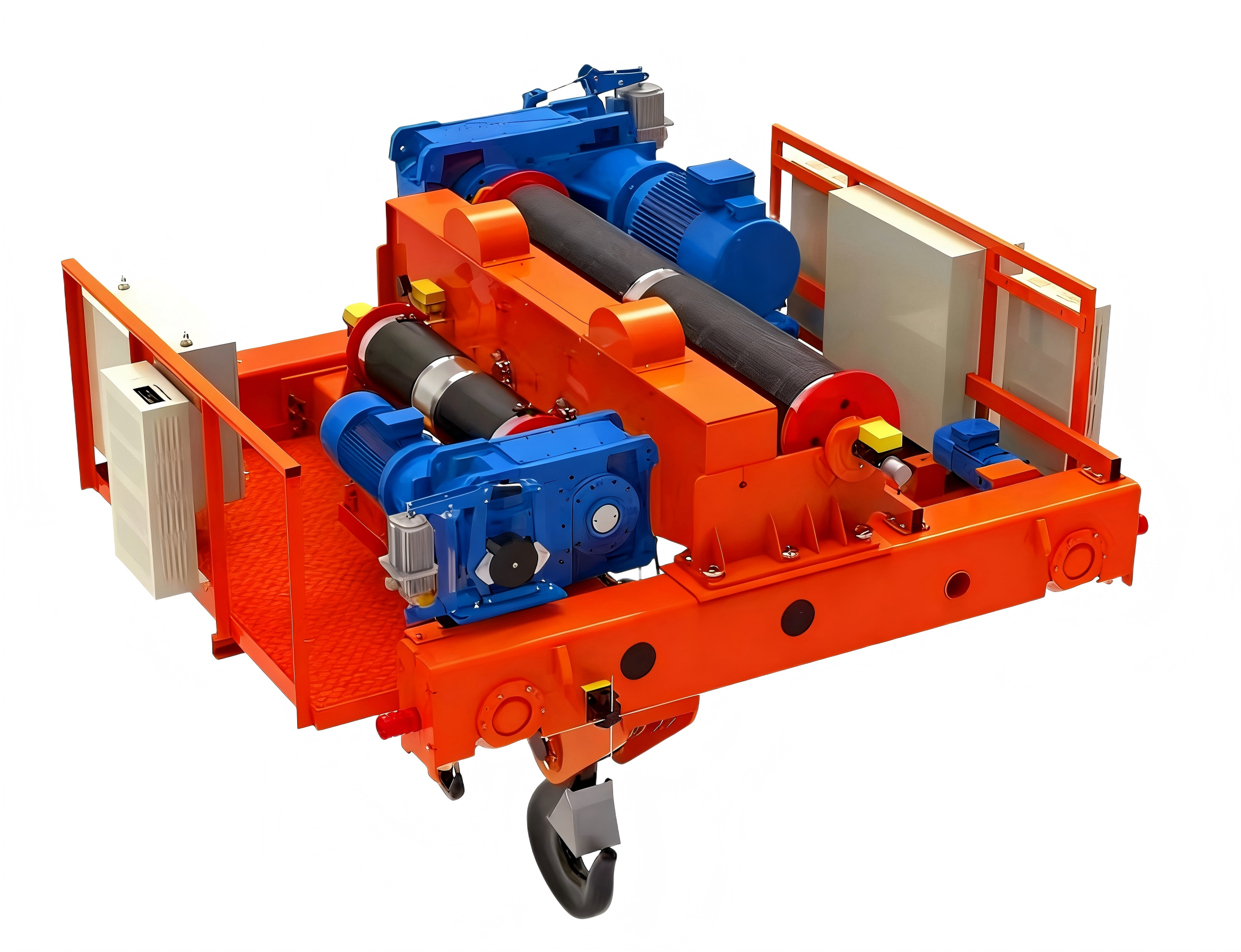 Hoist Trolley Winding Mechanism
