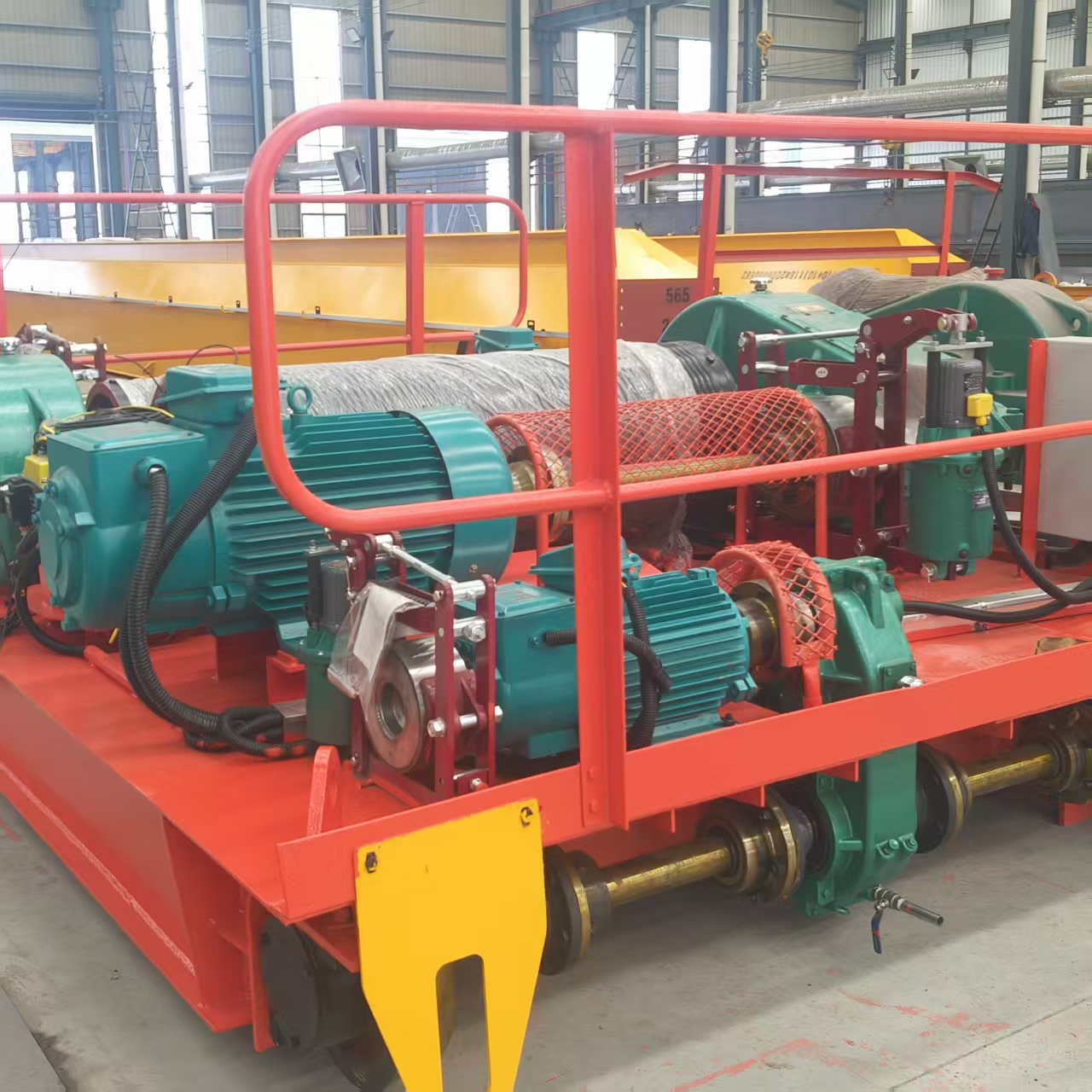 Hoist Trolley Winding Mechanism